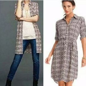 CABI Colony Club shirt dress 784 - Medium